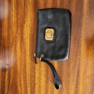 Juice Couture Pebble Leather Large Wristlet